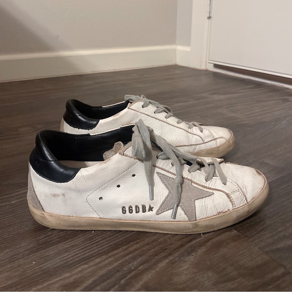 Golden Goose Super-Star sneakers with black heel tab Size 38
